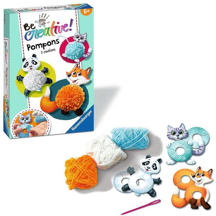 Immagine prodotto Ravensburger Animali pompon BC