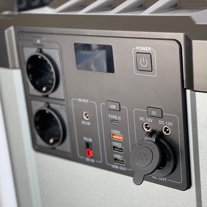 Actual product image AccuCell Portable Powerstation LiFePo4 XXL (2000 Wh, 21 kg)