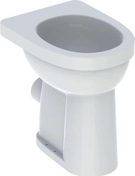 Actual product image Geberit Keramag Renova Nr. 1 Comfort WC au sol, chasse deau plate, surélevée, 6 l, sortie horizontale, 218