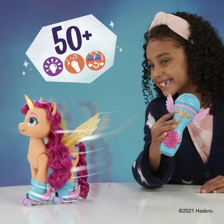 Produktbild Hasbro Little Pony Film Zingende en Skatende Sunny - Franstalig Speelfiguur (22.50 cm)