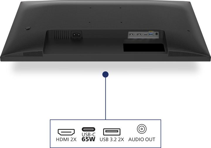 Actual product image Philips MMD 27E1N1900AE/00 IPS Monitor,,, Speakers, height adjustable, 2x HDMI, USB Hub, 2x USB 3.2, PD (3840 x 2160 Pixels, 27")