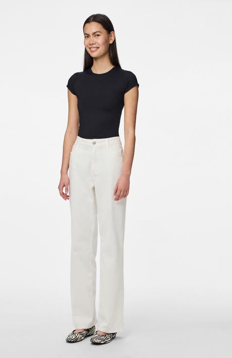 Produktbild Pieces PCSALUME HW Leoprint Straight Fit Jeans (32)