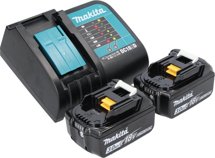 Actual product image Makita DTD 154 SFJ-R Cordless impact wrench 18V 1/4" 175Nm Brushless + 2x rechargeable battery 3.0 Ah + (Rechargeable battery operated)