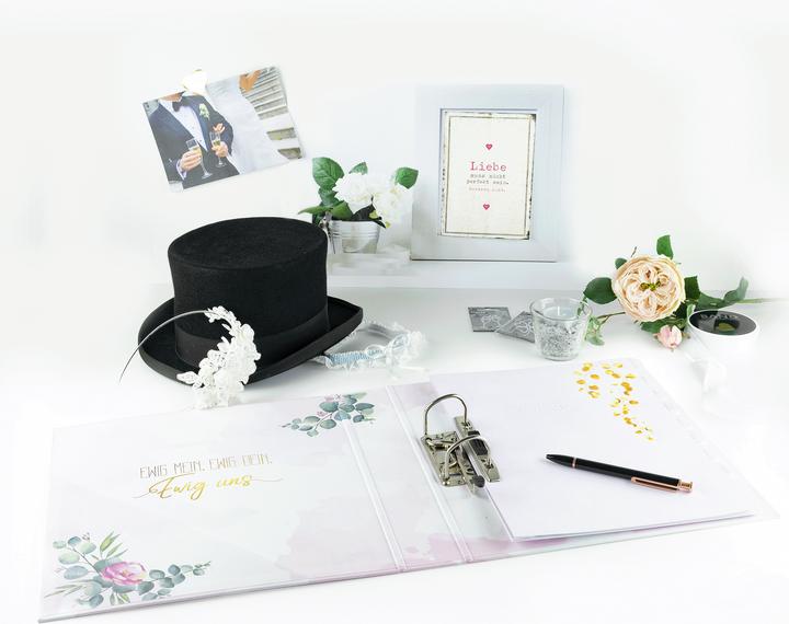 Actual product image HERMA Wedding folder A4 (A4, 60 mm, 1 Piece)