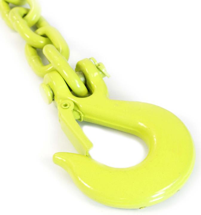 Actual product image XPOtool Forestry Logging Chain Round 1.65mx8mm w/Suspension Link Safety Choker Hooks Felling Wood