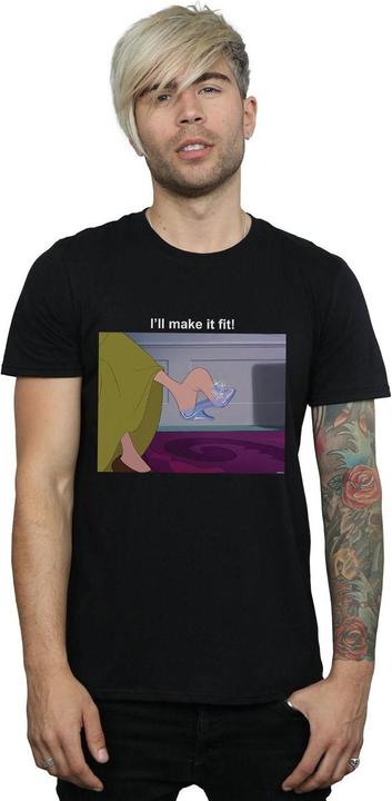 Immagine prodotto Disney Princess I'll Make It Fit Maglietta Uomo (XXL)
