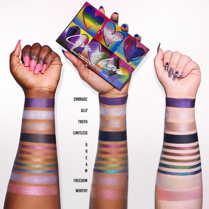 Actual product image Danessa Myricks Pride Palette Love Is Love