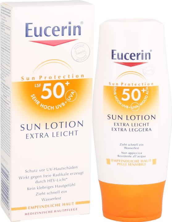 Produktbild Eucerin Sensitive Protect (Sonnencreme, SPF 50+, 150 ml, 150 g)