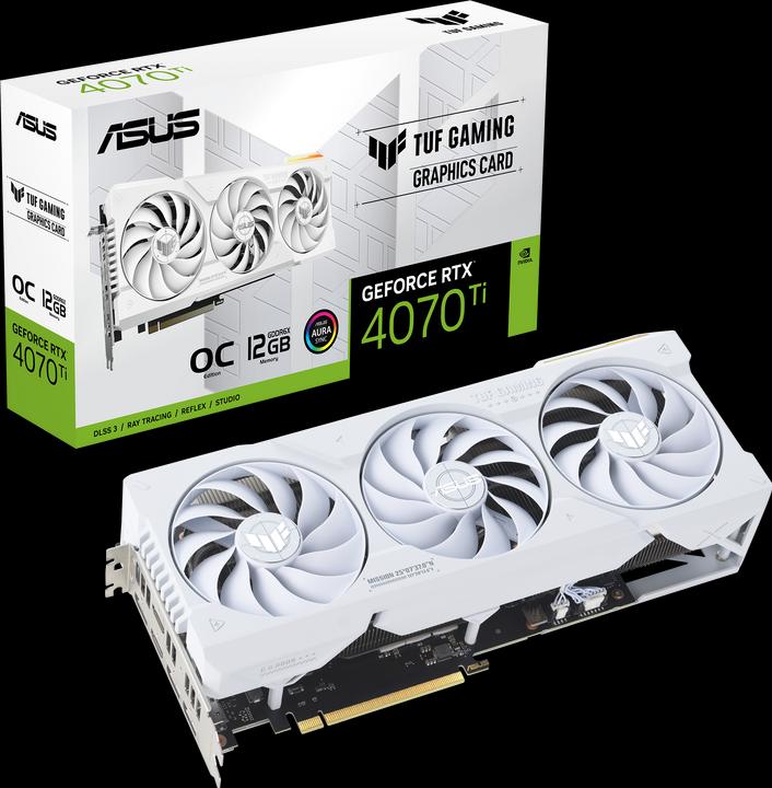 Immagine prodotto ASUS TUF-RTX4070TI-O12G-WHITE-GAMING (12 GB)