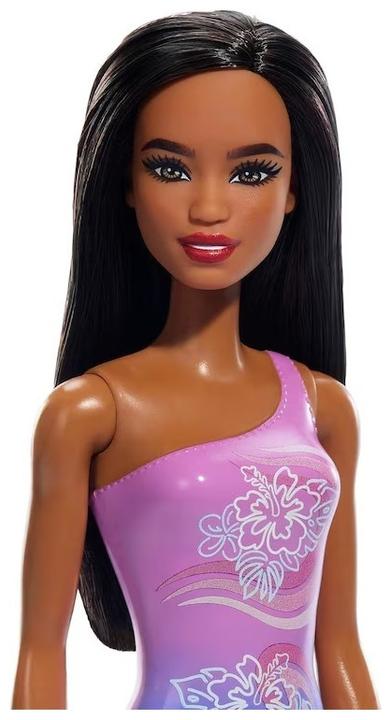 Actual product image Barbie Mattel Κούκλα Beach Blue-Purple Swimsuit για 3+ ετών HPV20