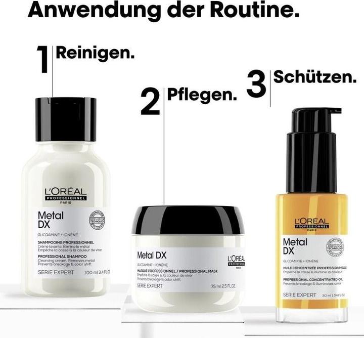 Immagine prodotto L'Oréal Professionnel Metal DX Trio Discovery Kit (Set per la cura dei capelli)