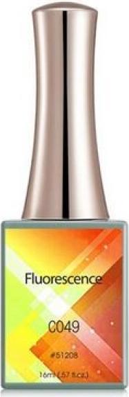 Canni Gellack Fluorescence C049 UV/LED (Neonorange, Gel-Effekt Nagellack)