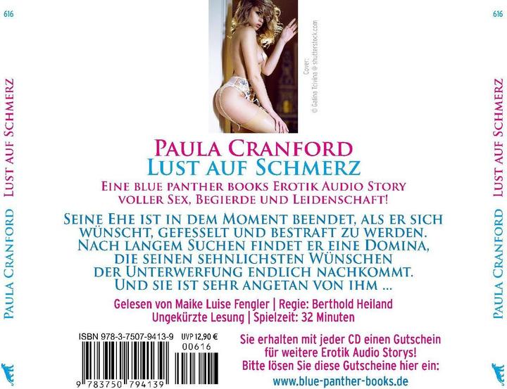 Image du produit Cranford:Envie de douleur Erotique Audi (Paula Cranford)