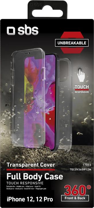 Immagine prodotto SBS Copertura protettiva 360 (Apple iPhone 12, Apple iPhone 12 Pro)