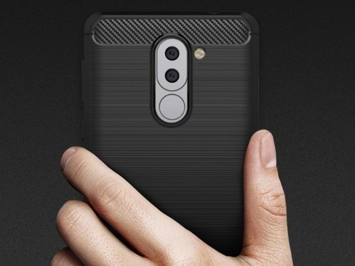 Produktbild Screenguard Honor 6X Hülle Carbon Brushed Soft TPU (Honor 6X)