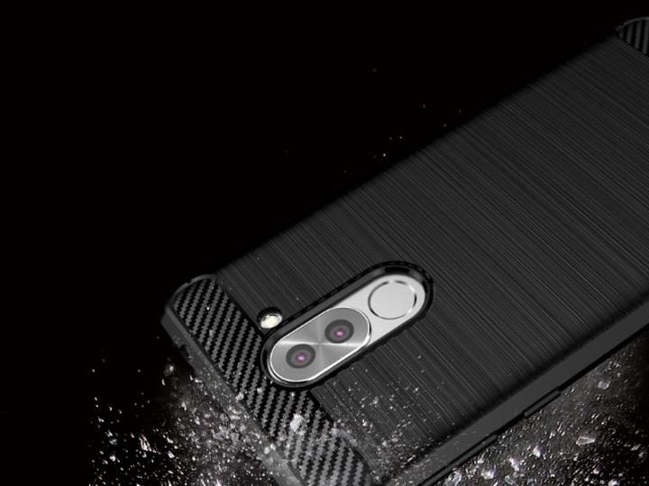 Produktbild Screenguard Honor 6X Hülle Carbon Brushed Soft TPU (Honor 6X)
