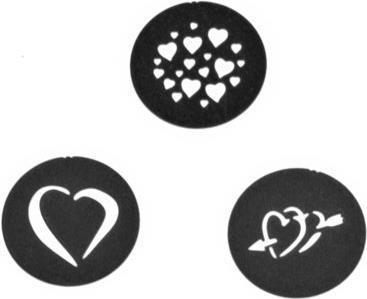 Actual product image Eurolite Gobo Set A 14/10mm