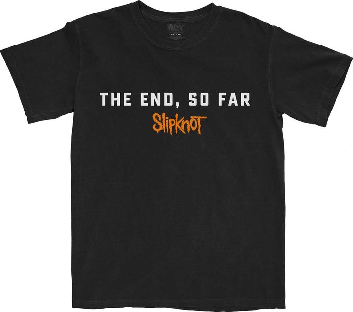 Slipknot Unisex Adult The End, So Far Album Cotton T-Shirt
