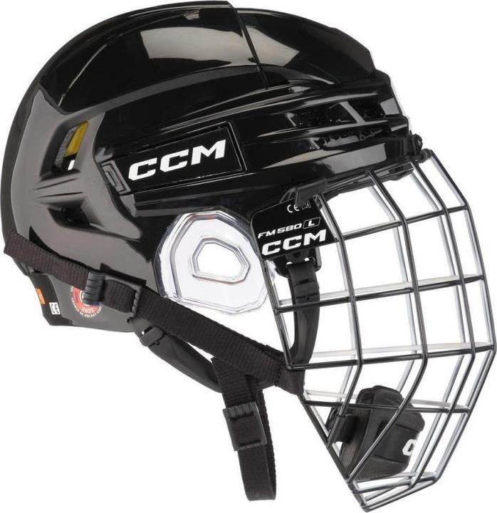 Immagine prodotto CCM Casco da hockey Tacks 720 SR con gabbia (blu scuro, M) (M)