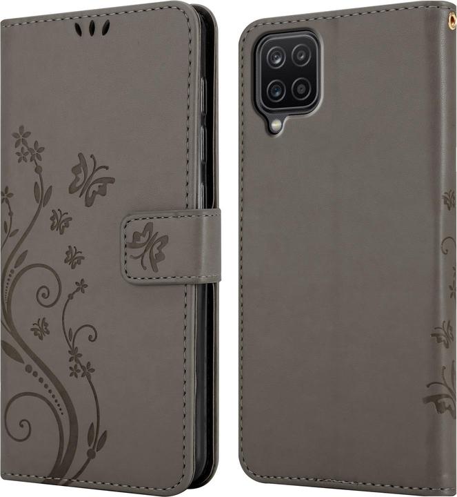 Produktbild Cadorabo Flower Book Cover (Samsung Galaxy M12, Samsung Galaxy A12)