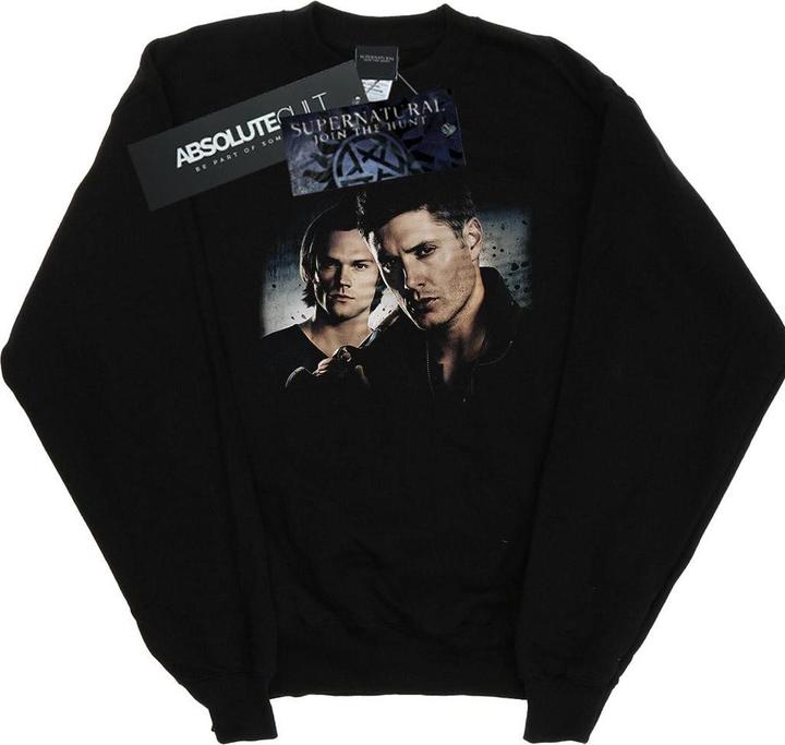 Actual product image Supernatural Womens/Ladies Sam And Dean Poster Sweatshirt (S)