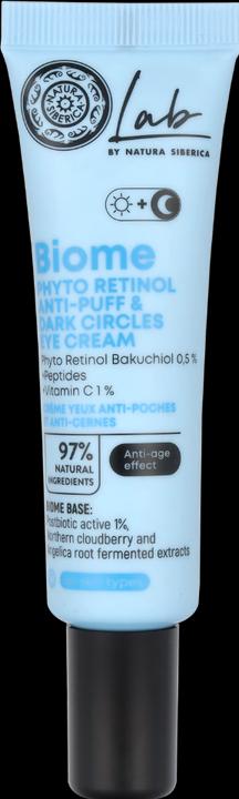 Actual product image Natura Siberica Lab Biome Phyto Retinol Anti-Puff & Dark Circles Eye Cream 30ml (Crème, 30 ml)