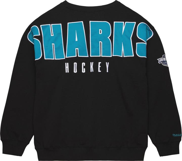 Produktbild Mitchell & Ness Fashion Fleece Pullover San Jose Sharks - XL (XL)