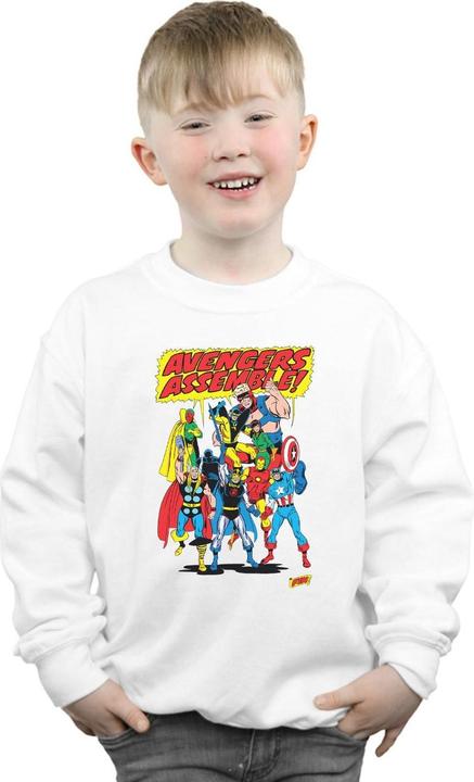 Immagine prodotto Avengers Assemble Felpa Ragazzi (152, 158)