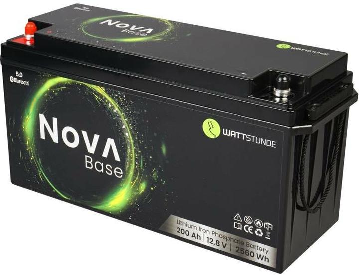 Wattstunde Batterie NOVA Base 200 Ah LiFePO4 (12.80 V, 200 Ah)