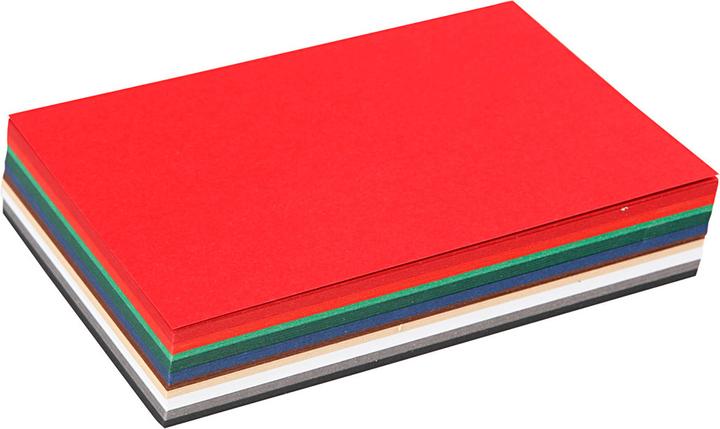Actual product image Creativ Company Cardboard Christmas Colours, 10pcs. (180 g/m², 120 x)