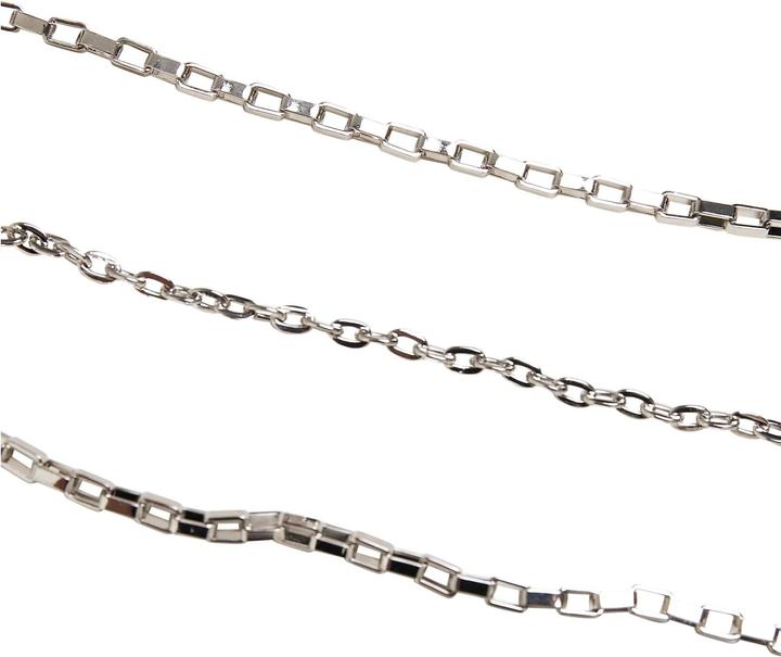 Actual product image Urban Classics Layering Amulet Necklace (70% iron, 30% zinc)