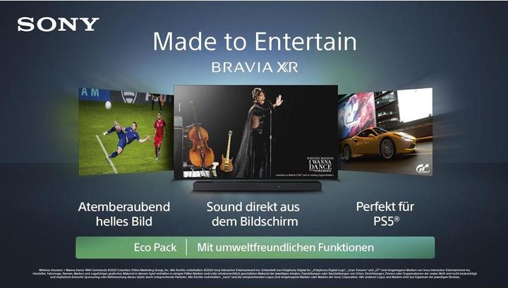 Actual product image Sony XR-65X95L (65", X95L, Mini-LED, 4K, 2023)