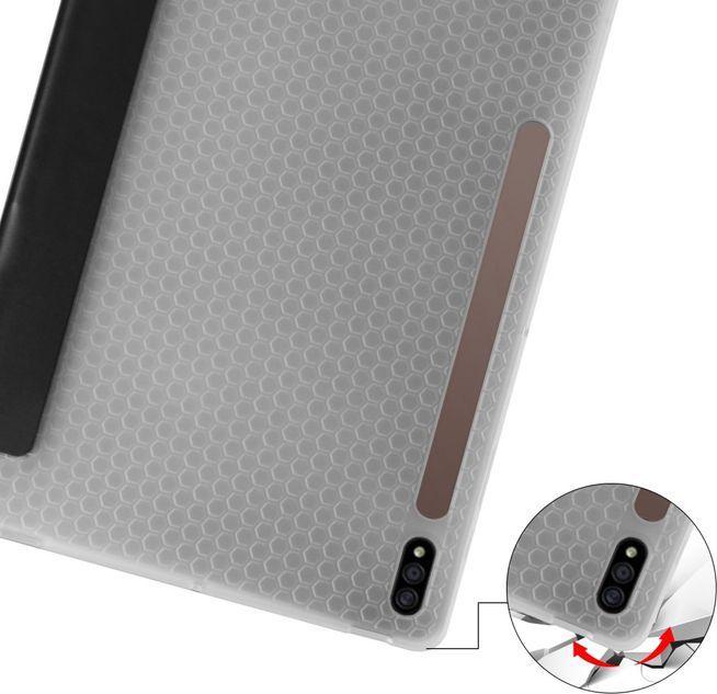 Actual product image MU Classic Triple foldable case with stylus holder (Galaxy Tab S7+)