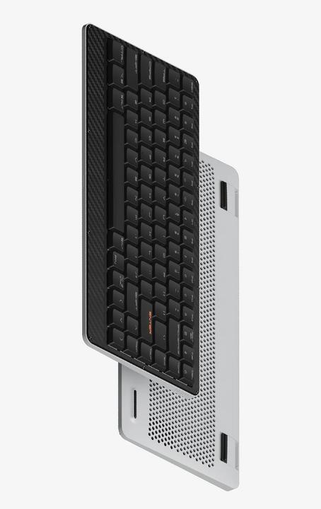 Produktbild Lofree OE920 EDGE 84-Key dual mode low-profile mechanical keyboard-Metallic Silver (US)