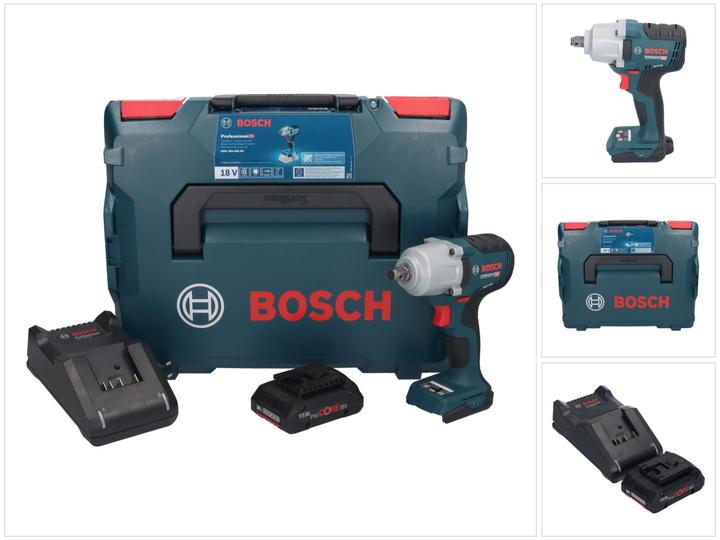 Actual product image Bosch Professional Bosch GDS 18V-450 HC Battery-powered impact wrench 18 V 450 Nm 1/2" + 1x ProCORE battery 4.0 Ah + (Rechargeable battery operated)