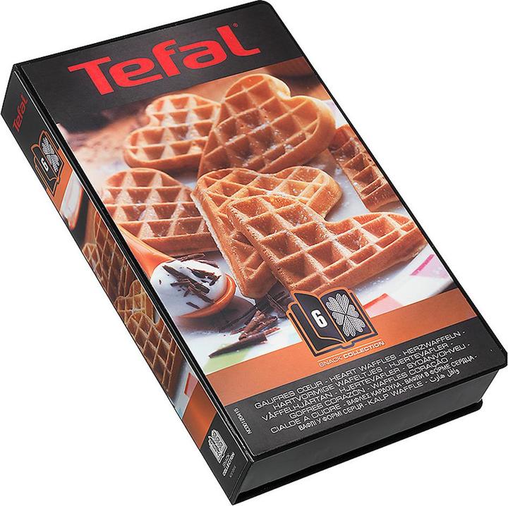 Actual product image Tefal Snack Collection heart wafers