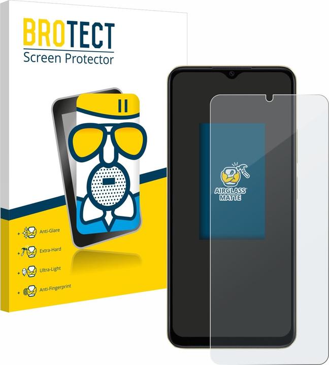 Produktbild BROTECT AirGlass Panzerglasfolie Matt (1 Stück, Oppo A38)