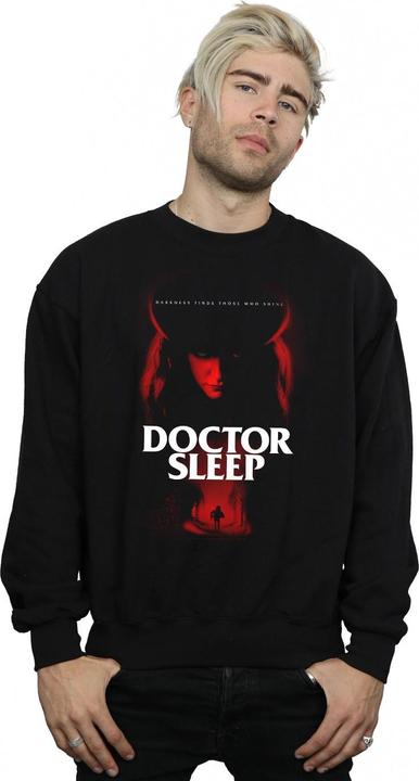 Actual product image Doctor Sleep Mens Rose The Hat Sweatshirt (S)