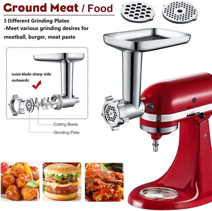 Actual product image Gvode Mincer attachment for Kitchenaid