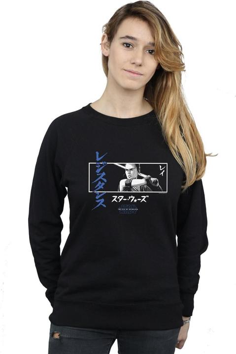 Immagine prodotto Star Wars The Rise Of Skywalker Rey Katakana Art Stripe Felpa Donna (XXL)