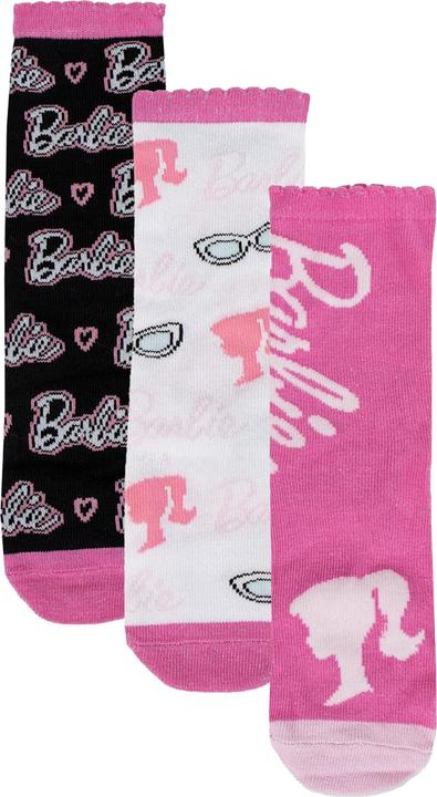 Produktbild Disney Socken Pack 3 Stück Barbie (3er Pack, 27, 30)