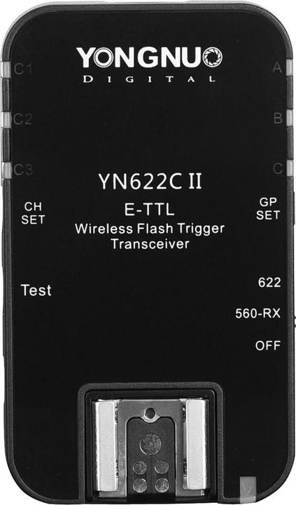 Produktbild Yongnuo YN-622C-kit i-TTL wireless flash trigger kit (Blitzgerät Akku)