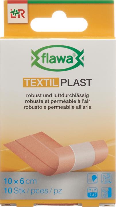 Actual product image Flawa Textile Plast quick bandage 6x10cm (20 x)
