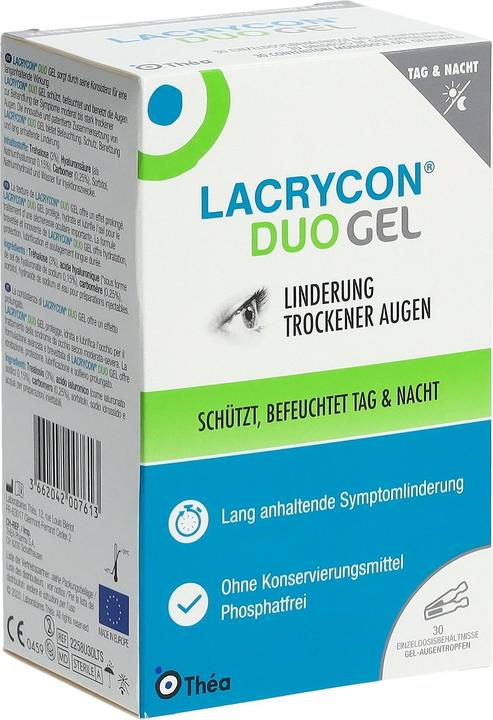 Image du produit Théa Gel Lacrycon Duo (12 ml, Lacrycon Duo Gel 30 monodoses 0.4g)