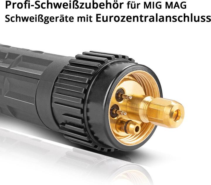 Produktbild Stahlwerk Schweissbrenner AK15 MB15 4 m Schlauchpaket für MIG MAG Schweissgeräte