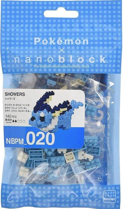 Image du produit Nanoblock Modèle de brique Pokémon Vaporeon Niveau 2
