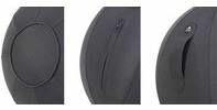 Produktbild Alba Sitzball "MHBALL", blau Bezug: Polyester, Sitzdurchmesser: 650 mm, mit Griff zum (65 cm)