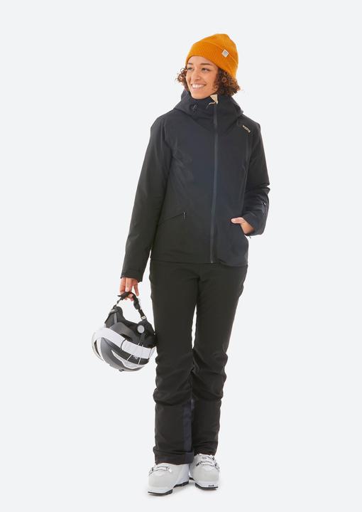 Image du produit Wedze Veste de ski femme chaude 500 noire (XXS)