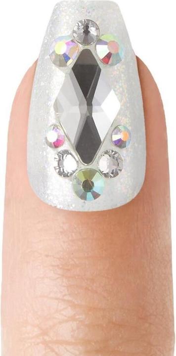 Image du produit Herba Kiss Majestic Nails - Dans une couronne (Ongles artificiels, Rose, Transparent)