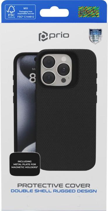 Produktbild prio Protective Cover for iPhone 11 Pro black (Apple iPhone 11 Pro)
